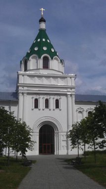 Kostroma, Rusya, Ukrayna, Belorus, Slav halkının Hıristiyanlığa olan inancı ve inançlarının ortodoks kilise katedralinin tarihi binası