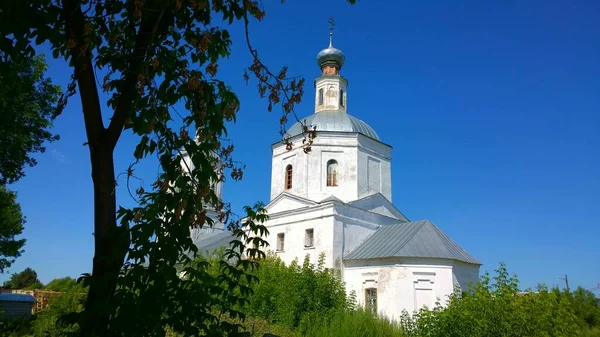 Suzdal Ősi Történelmi Épület Ortodox Templom Székesegyház Oroszországban Ukrajnában Belorusz — Stock Fotó