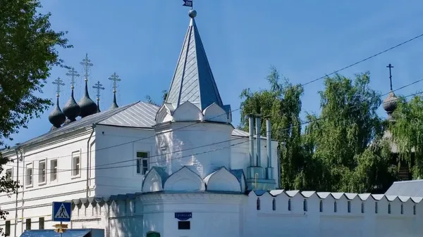 Murom Starobylá Historická Budova Pravoslavné Církevní Katedrály Rusku Ukrajině Bělorusku — Stock fotografie