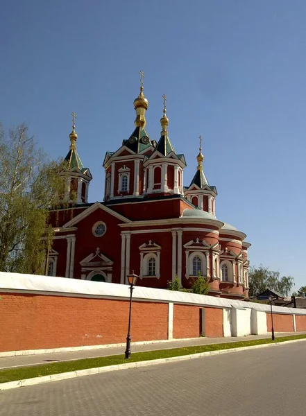 Kolomna Antiguo Edificio Histórico Catedral Iglesia Ortodoxa Rusia Ucrania Bielorrusia — Foto de Stock