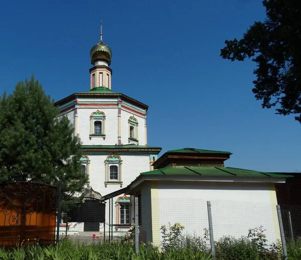 Serpukhov Ősi Történelmi Épület Ortodox Templom Székesegyház Oroszországban Ukrajnában Belorusz — Stock Fotó