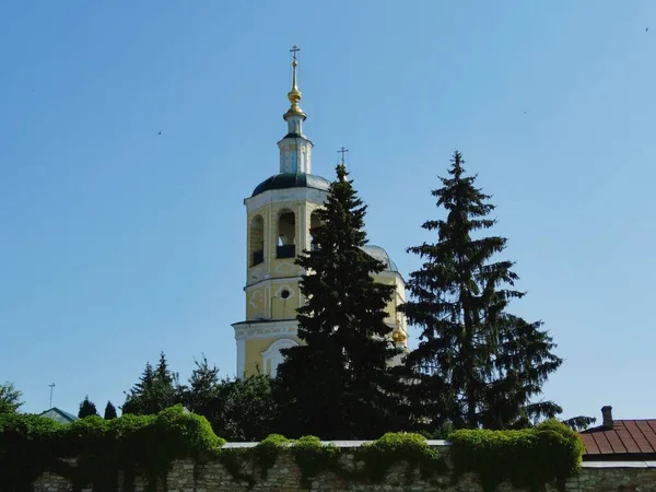 Serpukhov Ancient Historical Building Orthodox Church Cathedral Russia Ukraine Belorus — Stock Photo, Image