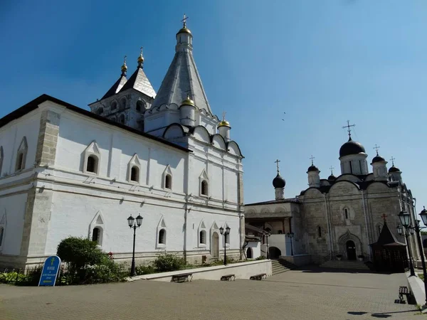 Serpukhov Edifício Histórico Antigo Catedral Igreja Ortodoxa Rússia Ucrânia Belorus — Fotografia de Stock