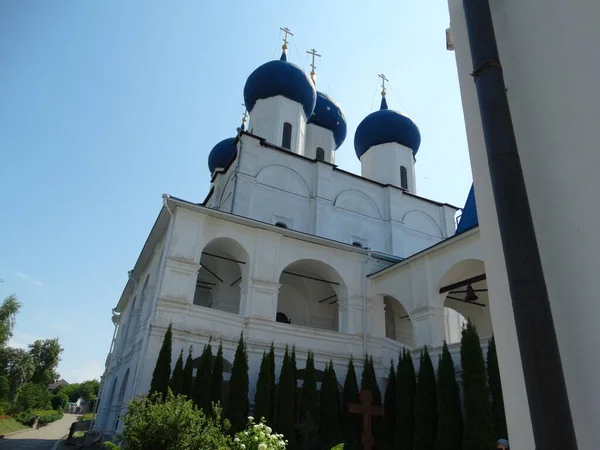 Serpujov Antiguo Edificio Histórico Catedral Iglesia Ortodoxa Rusia Ucrania Bielorrusia —  Fotos de Stock
