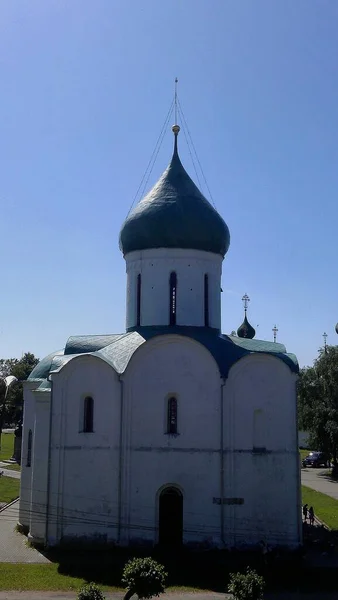 Pereslavl Zalesskiy Rusya Ukrayna Belorus Taki Ortodoks Kilise Katedralinin Antik — Stok fotoğraf