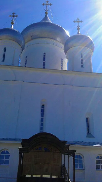 Pereslavl Zalesskiy Antiguo Edificio Histórico Catedral Iglesia Ortodoxa Rusia Ucrania —  Fotos de Stock