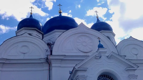 Bogolyubovo Vladimir Pokrova Nerli Antico Edificio Storico Della Chiesa Ortodossa — Foto Stock