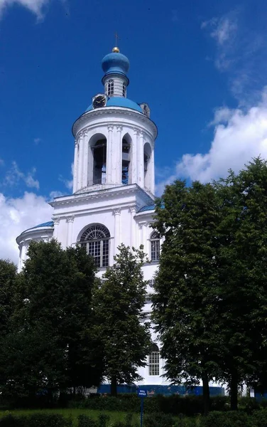 Bogoljubowo Vladimir Pokrova Auf Nerli Historisches Gebäude Der Orthodoxen Kirche — Stockfoto