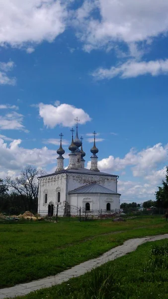 Suzdal Antiguo Edificio Histórico Catedral Iglesia Ortodoxa Rusia Ucrania Bielorrusia —  Fotos de Stock