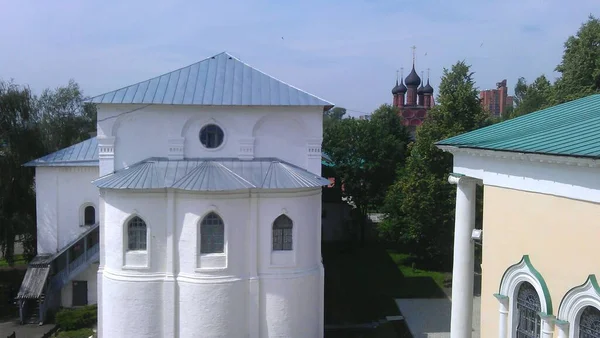 Jaroszlavl Ősi Történelmi Épület Ortodox Templom Székesegyház Oroszországban Ukrajnában Belorusz — Stock Fotó