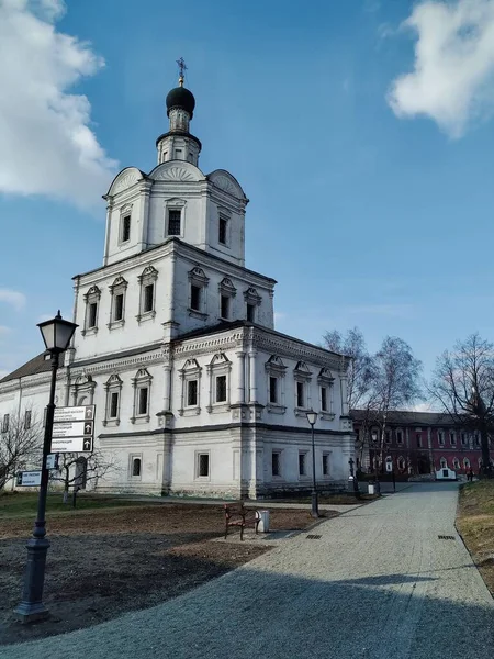 Moskva Andronik Starověká Historická Budova Pravoslavné Církevní Katedrály Rusku Ukrajině — Stock fotografie