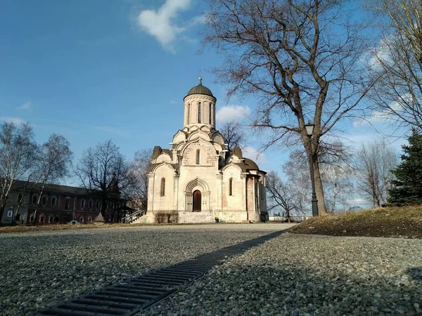 Moscou Andronik Edifício Histórico Antigo Catedral Igreja Ortodoxa Rússia Ucrânia — Fotografia de Stock
