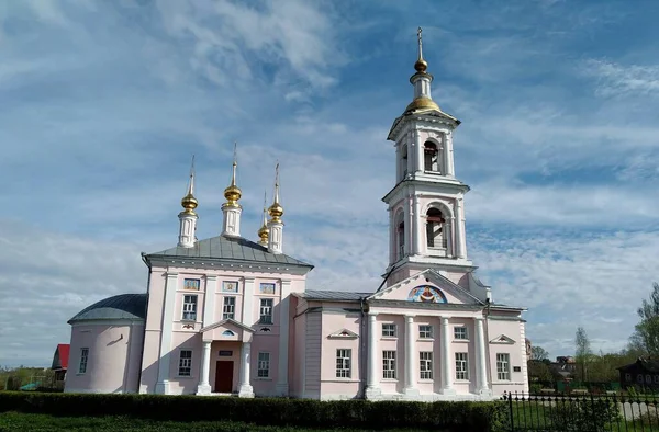 Kimry Edifício Histórico Antigo Catedral Igreja Ortodoxa Rússia Ucrânia Belorus — Fotografia de Stock