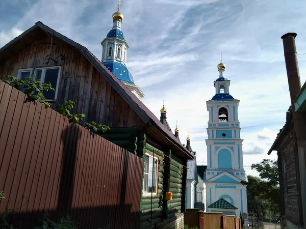 Arzamas Antico Edificio Storico Della Chiesa Ortodossa Cattedrale Russia Ucraina — Foto Stock