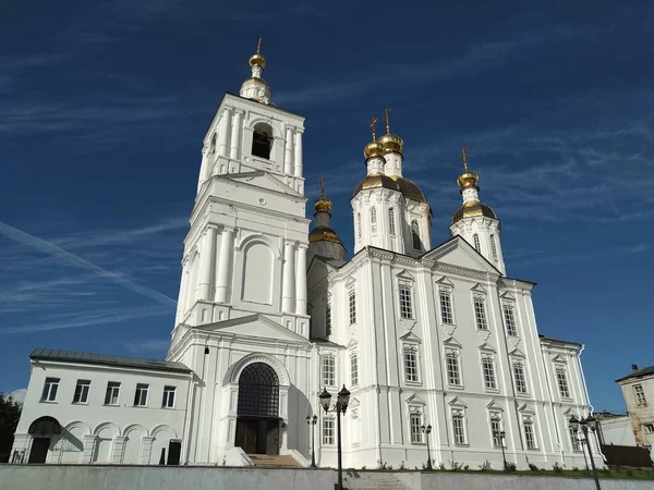 Arzamas Starobylá Historická Budova Pravoslavné Církevní Katedrály Rusku Ukrajině Bělorusku — Stock fotografie