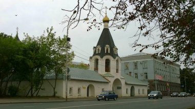 Pskov, Rusya, Ukrayna, Belorus, Slav halkının Hıristiyanlığa olan inancı ve inançlarının ortodoks kilise katedralinin antik tarihi binası