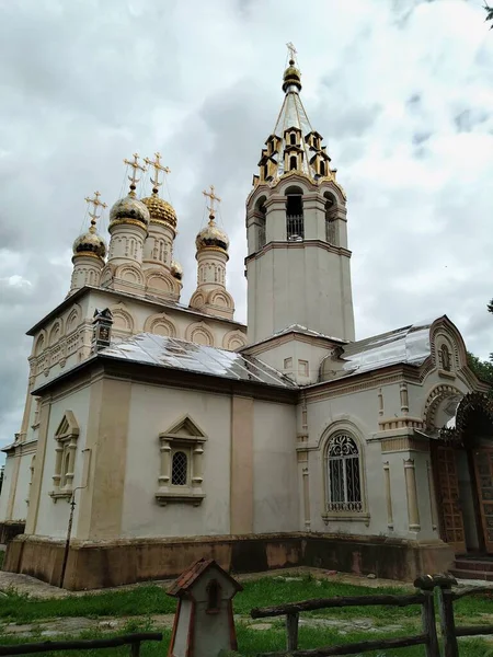 Ryazan Αρχαίο Ιστορικό Κτίριο Της Ορθόδοξης Εκκλησίας Καθεδρικό Ναό Στη — Φωτογραφία Αρχείου