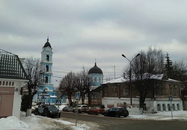 Bogorodsk Ancien Bâtiment Historique Cathédrale Orthodoxe Église Russie Ukraine Biélorus — Photo