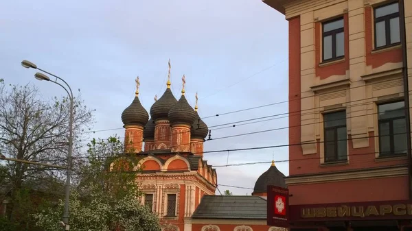 Mpscow Oud Historisch Gebouw Van Orthodoxe Kerk Kathedraal Rusland Oekraïne — Stockfoto