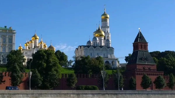 Mpscow Kreml Forntida Historisk Byggnad Ortodoxa Kyrkan Katedralen Ryssland Ukraina — Stockfoto