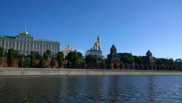 Moskou Kremlin Oud Historisch Gebouw Van Orthodoxe Kerk Kathedraal Rusland — Stockfoto