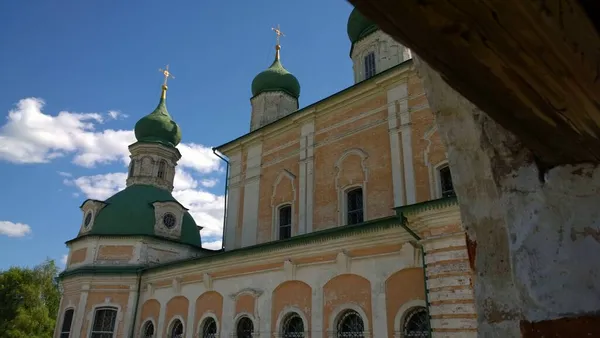 Pereslavl Zalesskiy Edifício Histórico Antigo Catedral Igreja Ortodoxa Rússia Ucrânia — Fotografia de Stock