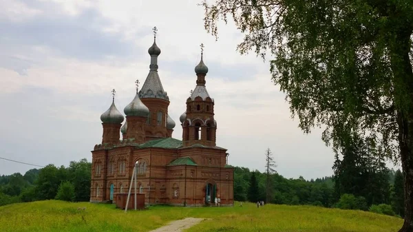 Volause Khovie Volga Origin Headwaters Ancient History Building Orthodox Church — 스톡 사진