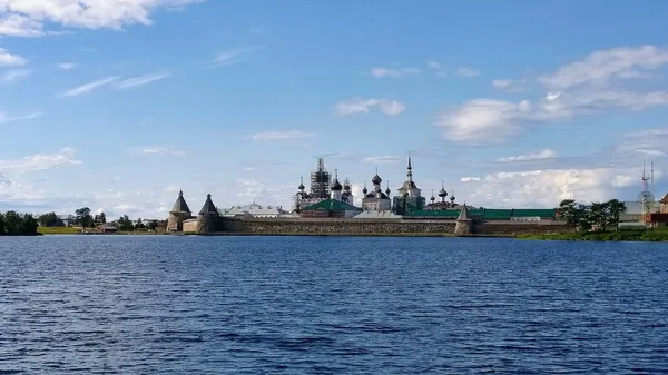 Solowki Inseln Gulag Historisches Gebäude Einer Orthodoxen Kirche Russland Der — Stockfoto
