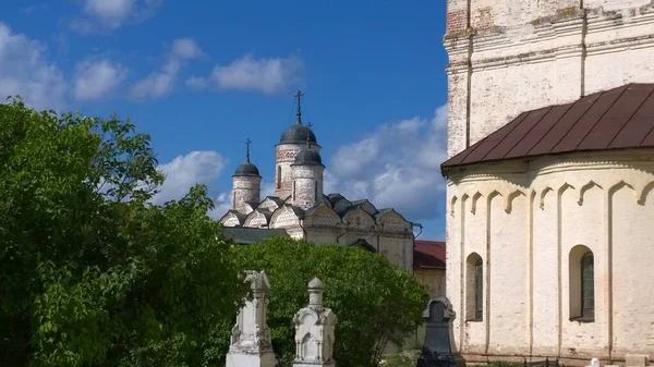 Kirillov Belozersk Vologda俄罗斯 乌克兰 白俄罗斯 斯拉夫民族的东正教大教堂的古老历史建筑 — 图库照片