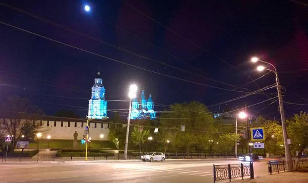 Astrakhan Antico Edificio Storico Della Cattedrale Chiesa Ortodossa Russia Ucraina — Foto Stock
