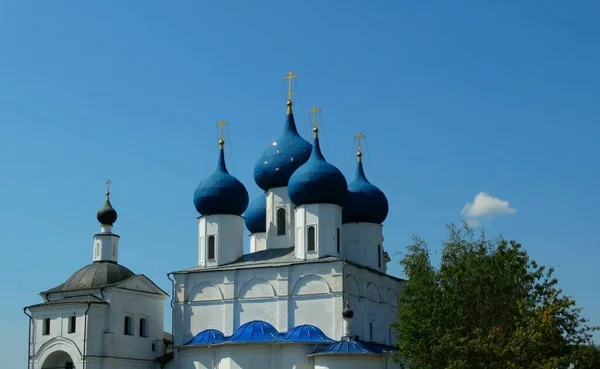 Serpukhov Forntida Historisk Byggnad Ortodoxa Kyrkan Katedralen Ryssland Ukraina Belorus — Stockfoto