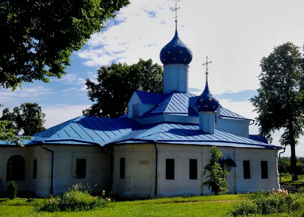 Pereslavl Zalesskij Forntida Historisk Byggnad Ortodoxa Kyrkan Katedralen Ryssland Ukraina — Stockfoto
