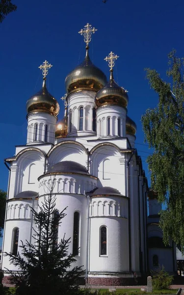 Pereslavl Zalesskiy Bangunan Bersejarah Kuno Katedral Gereja Ortodoks Rusia Ukraina — Stok Foto