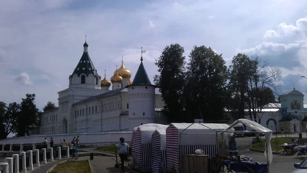 Yaroslavl Ancien Bâtiment Historique Cathédrale Orthodoxe Église Russie Ukraine Bélarus — Photo