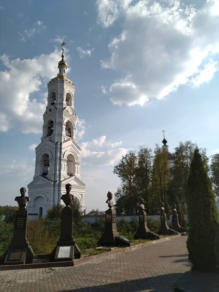 Berlyukovskaja Wildernis Pustyn Oud Historisch Gebouw Van Orthodoxe Kerk Kathedraal — Stockfoto