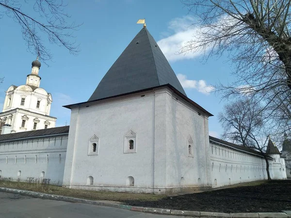 Moskva Starobylá Historická Budova Ortodoxní Církevní Katedrály Rusku Ukrajině Bělorusku — Stock fotografie