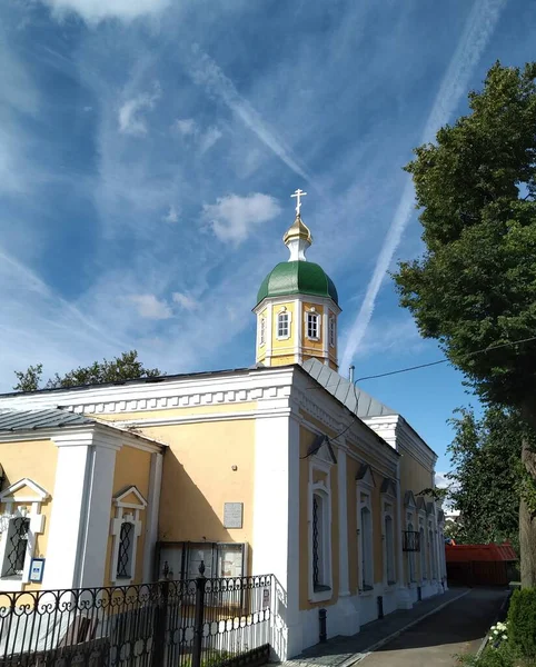 Arzamas Ősi Történelmi Épület Ortodox Templom Székesegyház Oroszországban Ukrajnában Belorusz — Stock Fotó