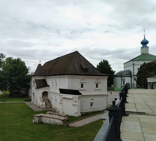 Ryazan Starobylá Historická Budova Ortodoxní Církevní Katedrály Rusku Ukrajině Bělorusku — Stock fotografie