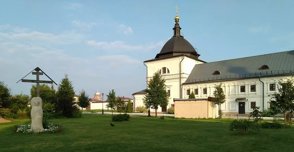 Sviyazhsk Edifício Histórico Antigo Catedral Igreja Ortodoxa Rússia Ucrânia Belorus — Fotografia de Stock