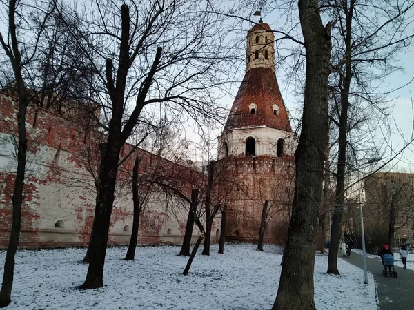 Simonov Moskva Forntida Historisk Byggnad Ortodoxa Kyrkan Katedralen Ryssland Ukraina — Stockfoto