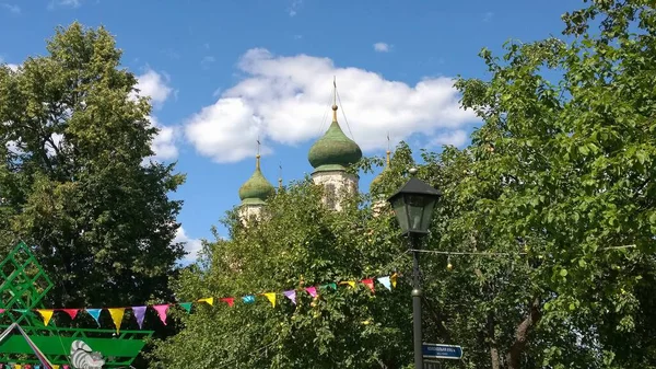 Переславський Старовинний Історичний Будинок Кафедрального Собору Православної Церкви Росії Україні — стокове фото