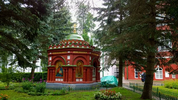 Pechory Antiguo Edificio Histórico Catedral Iglesia Ortodoxa Rusia Ucrania Bielorrusia —  Fotos de Stock