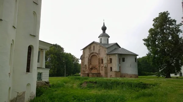 Ancient Historical Building Orthodox Church Cathedral Russia Ukraine Belorus Slavic — Stock Photo, Image