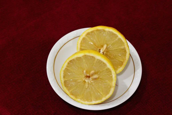 Citron Fruit Sain Pour Rhume — Photo