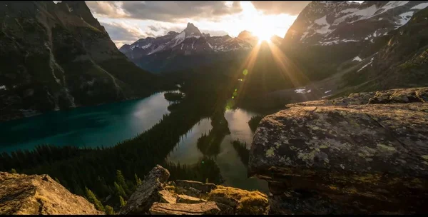 캐나다의 드론에서 아름다운 — 스톡 사진