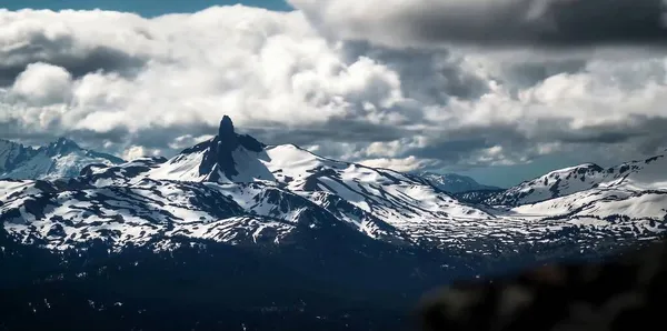 Beautiful Mountain Chain Wiev Drone Canada — Stock Photo, Image