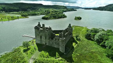 İskoçya 'nın güzel manzarası