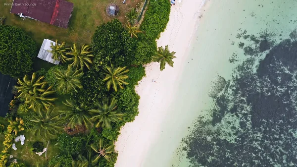 Beautiful Islands Aerial Views Drone — 图库照片