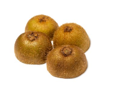 Dilimlenmemiş kivi. Sulu meyveleri kapatın.