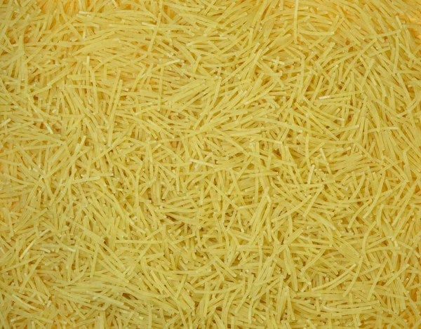 Sacco Spaghetti Crudi Noodle Backgroun — Foto Stock